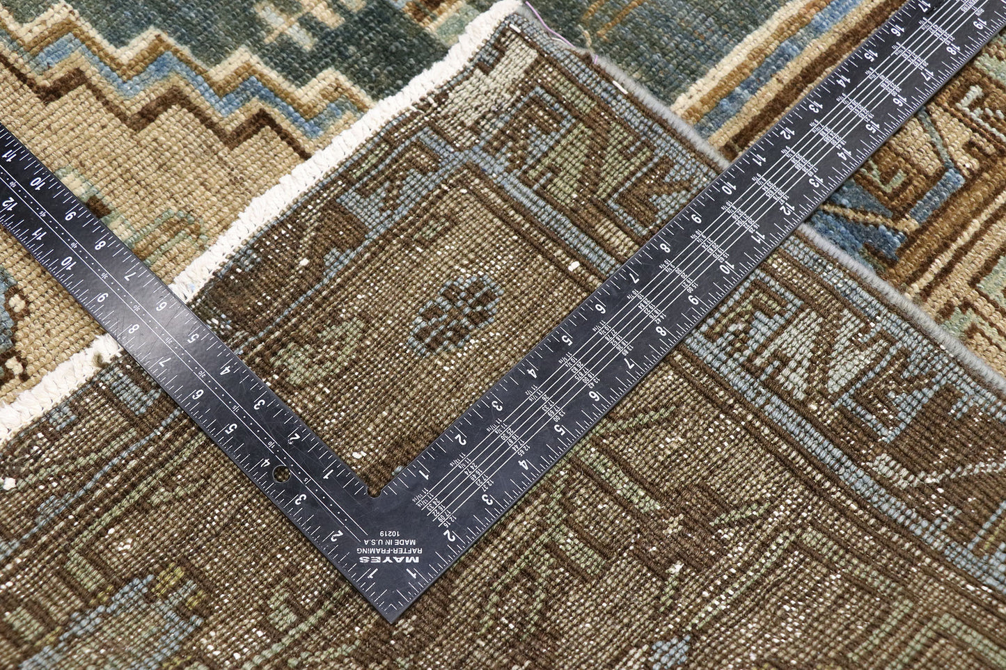 7 x 13 Antique Persian Malayer Rug 60885