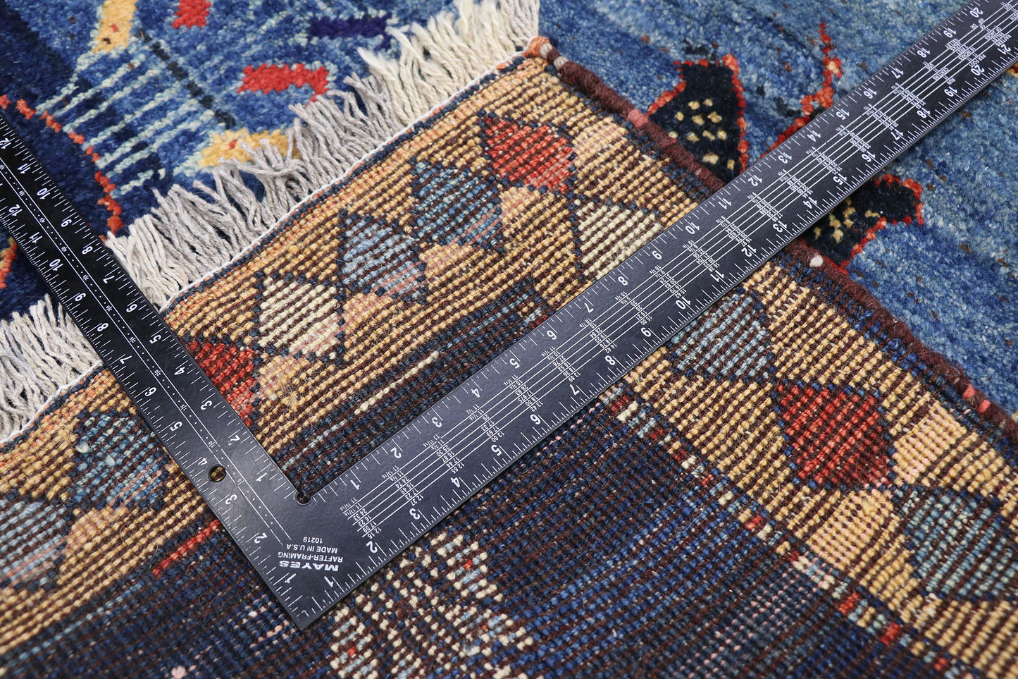 5 x 7 Vintage Persian Gabbeh Rug 60894