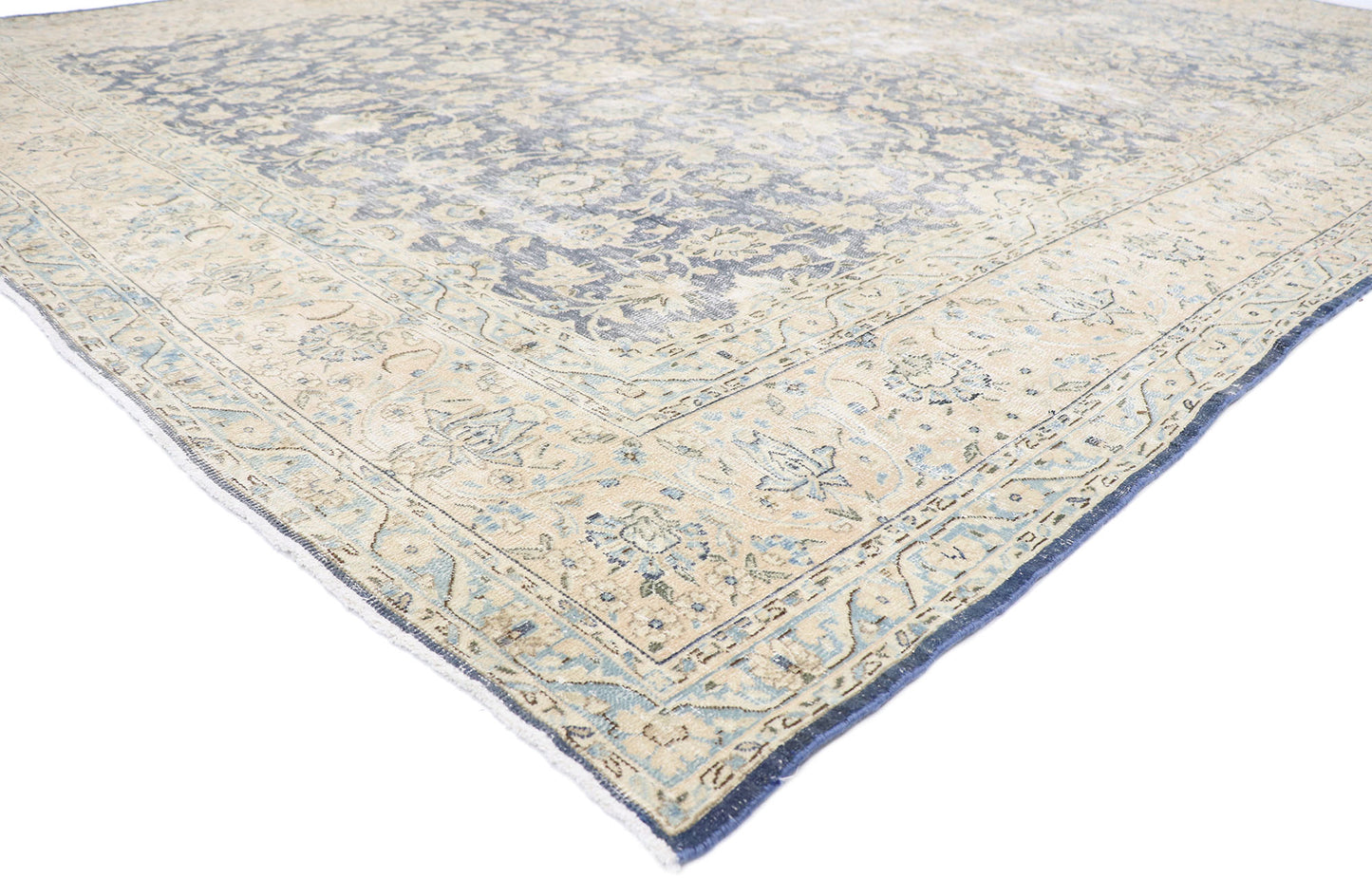 10 x 14 Antique Persian Kerman Rug 60896