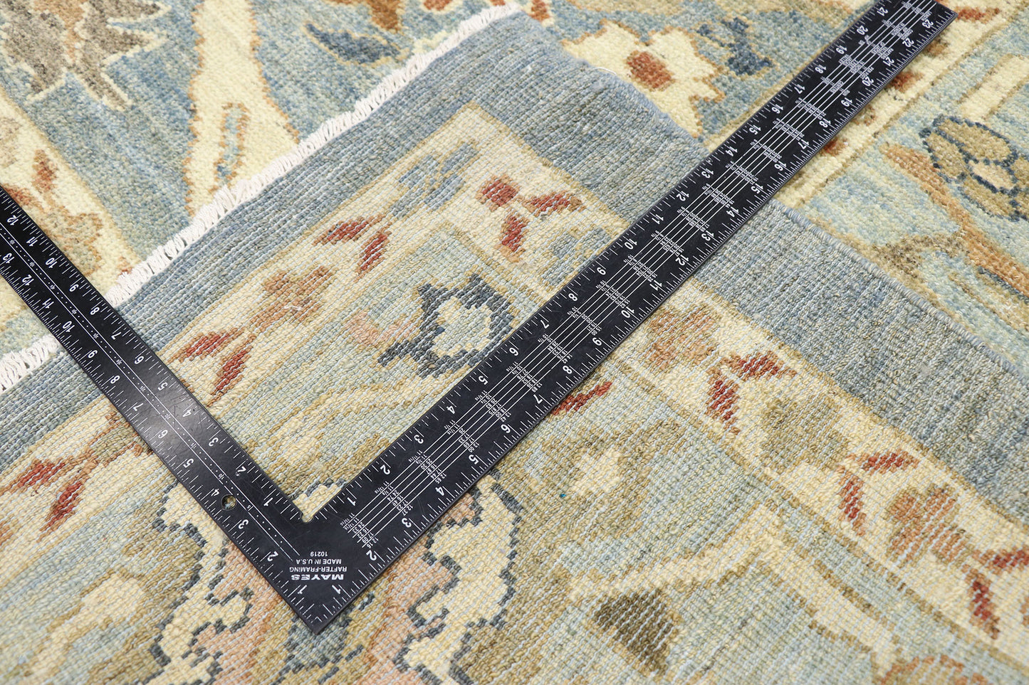 9 x 12 Turkish Blue Sultanabad Rug 60900