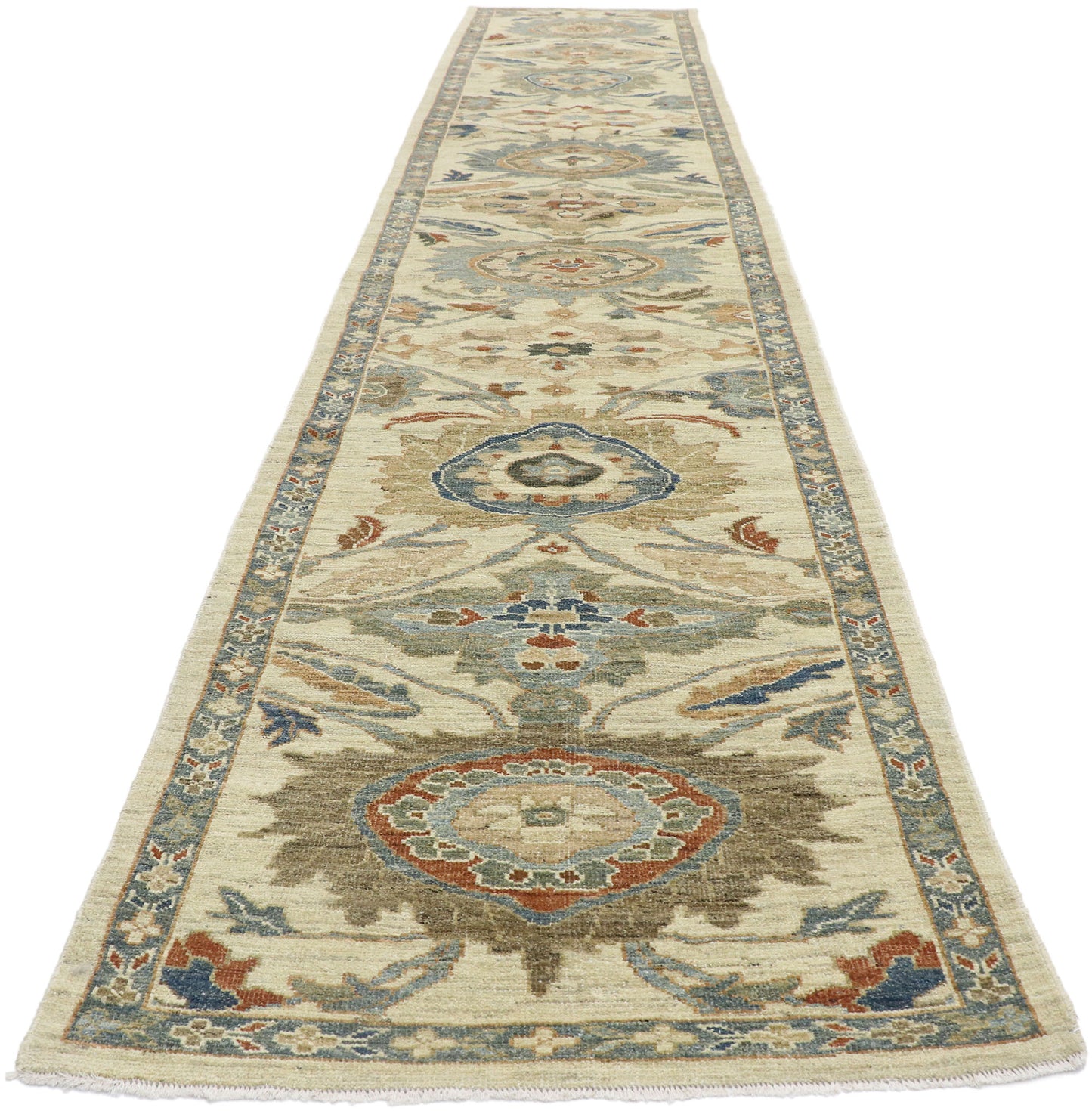 4 x 18 Persian Sultanabad Runner 60904