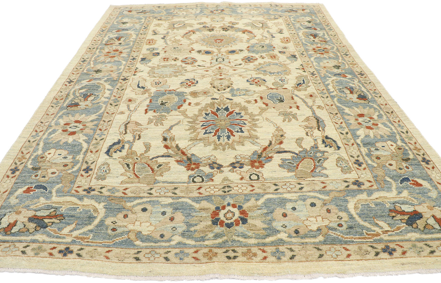 7 x 9 Persian Sultanabad Rug 60907
