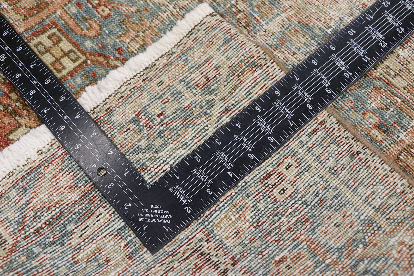 3 x 14 Antique Persian Heriz Runner 60933