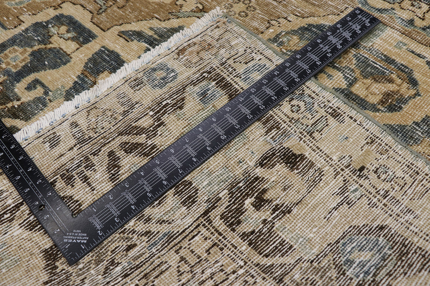 8 x 12 Antique Persian Heriz Rug 60935