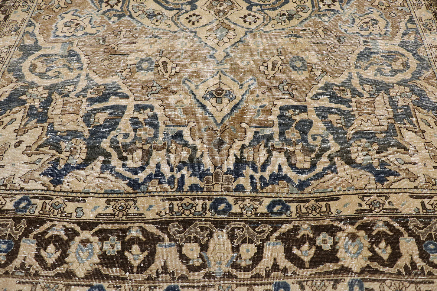 8 x 12 Antique Persian Heriz Rug 60935