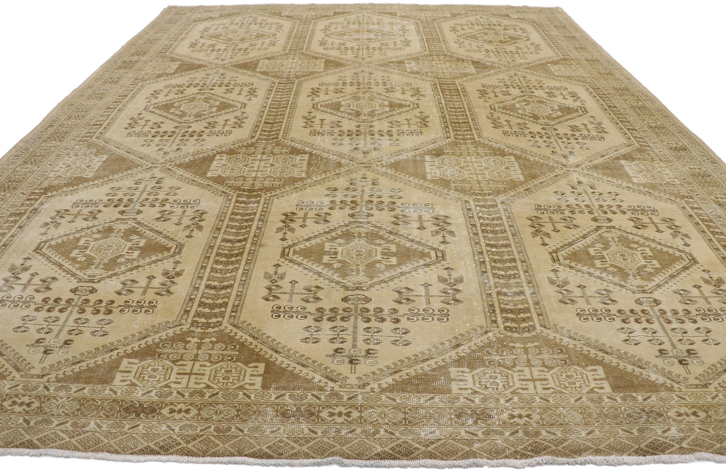 10 x 12 Antique Persian Turkoman Rug 60938