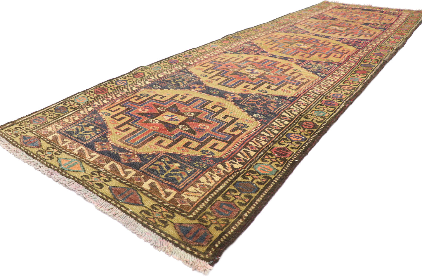 3 x 10 Antique Persian Azerbaijan Rug 60945