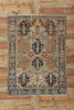 4 x 6 Antique Persian Bakhtiari Rug 60980