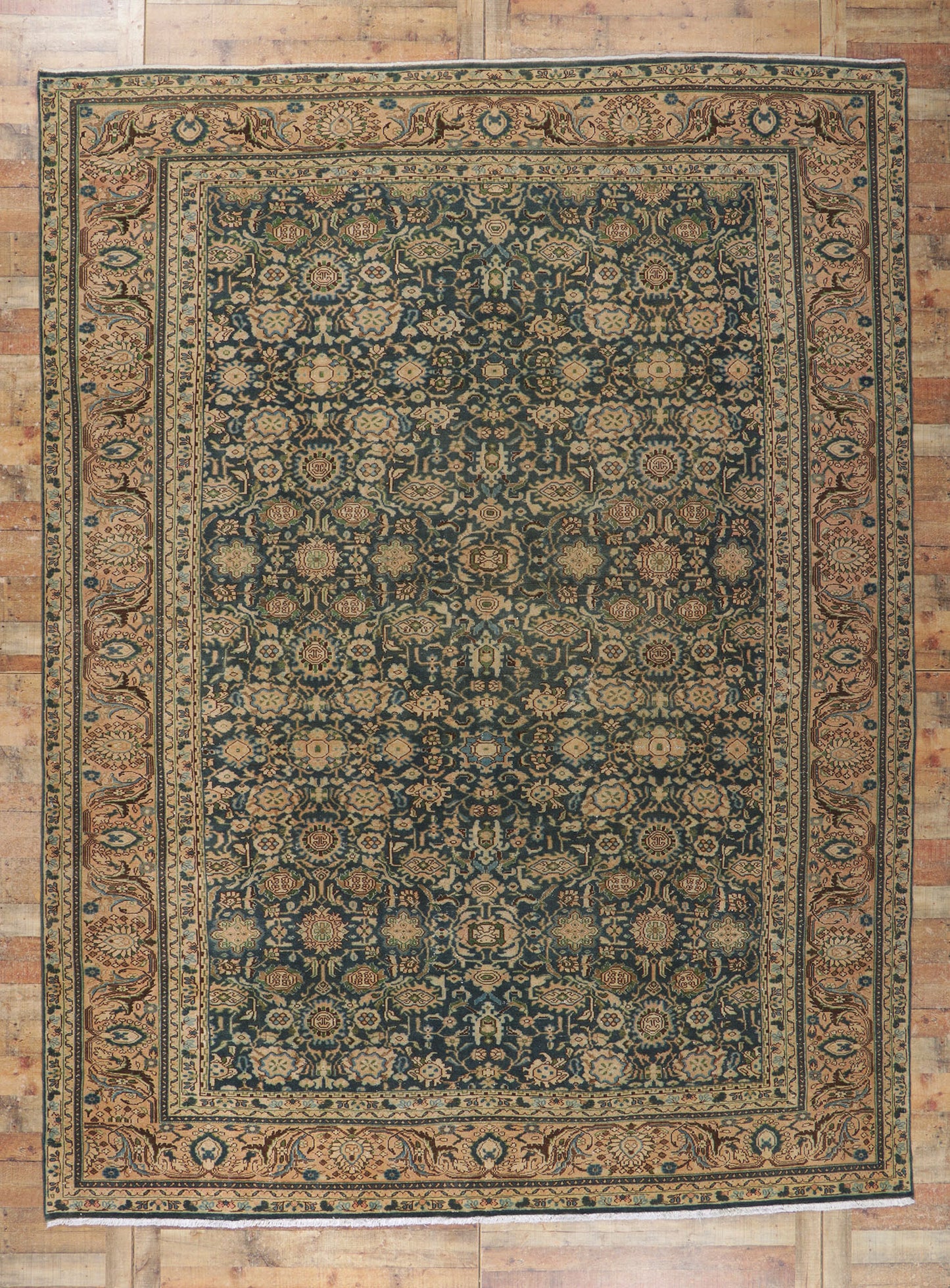 10 x 13 Antique Persian Malayer Rug 61011