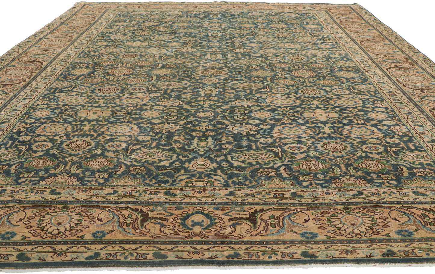 10 x 13 Antique Persian Malayer Rug 61011