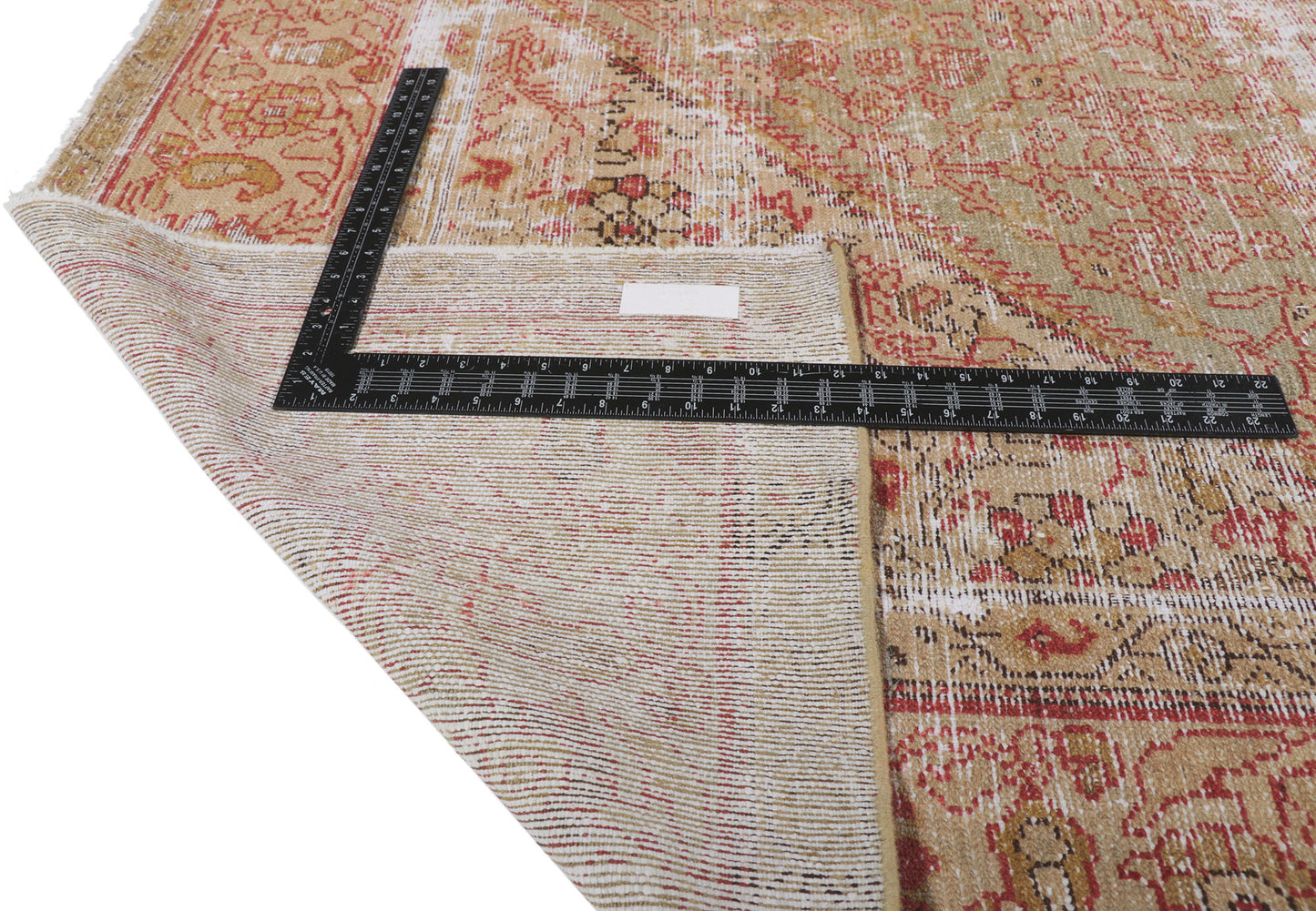 7 x 16 Distressed Antique Persian Malayer Rug 61030
