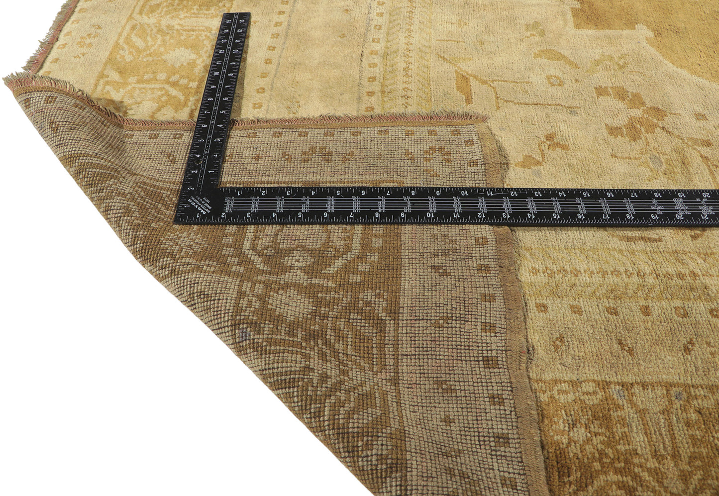 6 x 11 Vintage Turkish Oushak Rug 50520
