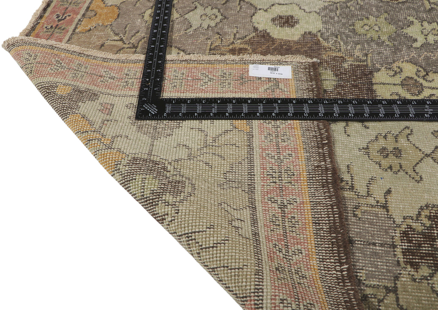 6 x 11 Zeki Muren Vintage Turkish Sivas Rug 50873