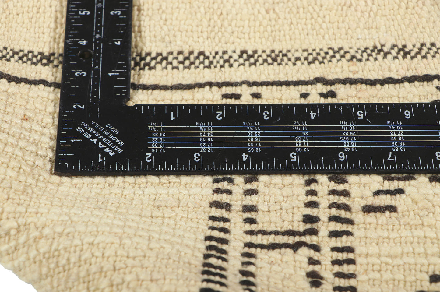 6 x 8 Vintage Moroccan Beni Ourain Rug 78396