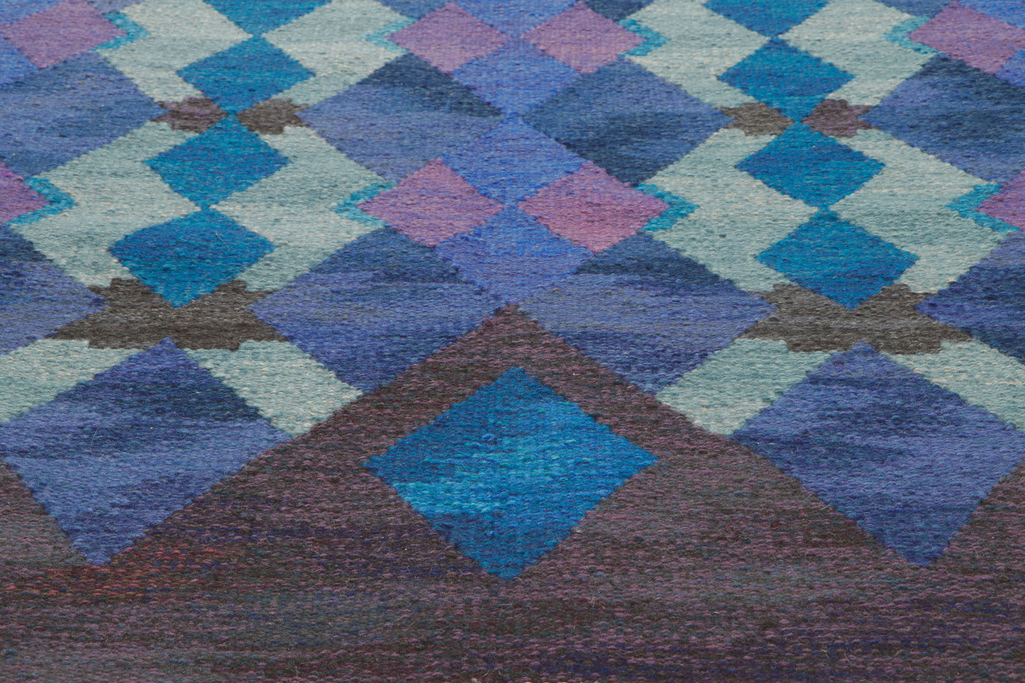 6 x 8 Judith Johansson Vintage Swedish Rollakan Rug 78490