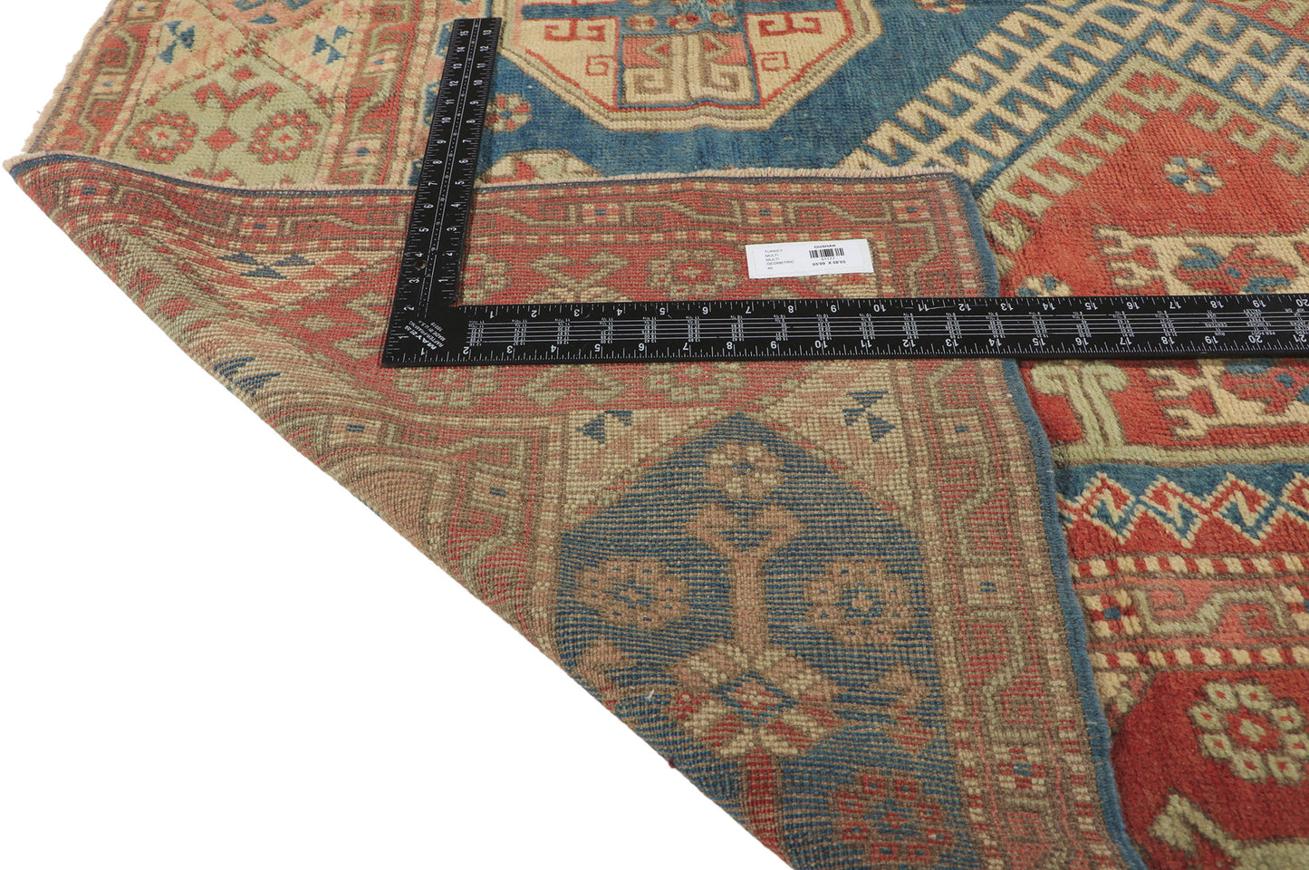 6 x 8 Vintage Turkish Tribal Bergama Rug 51177