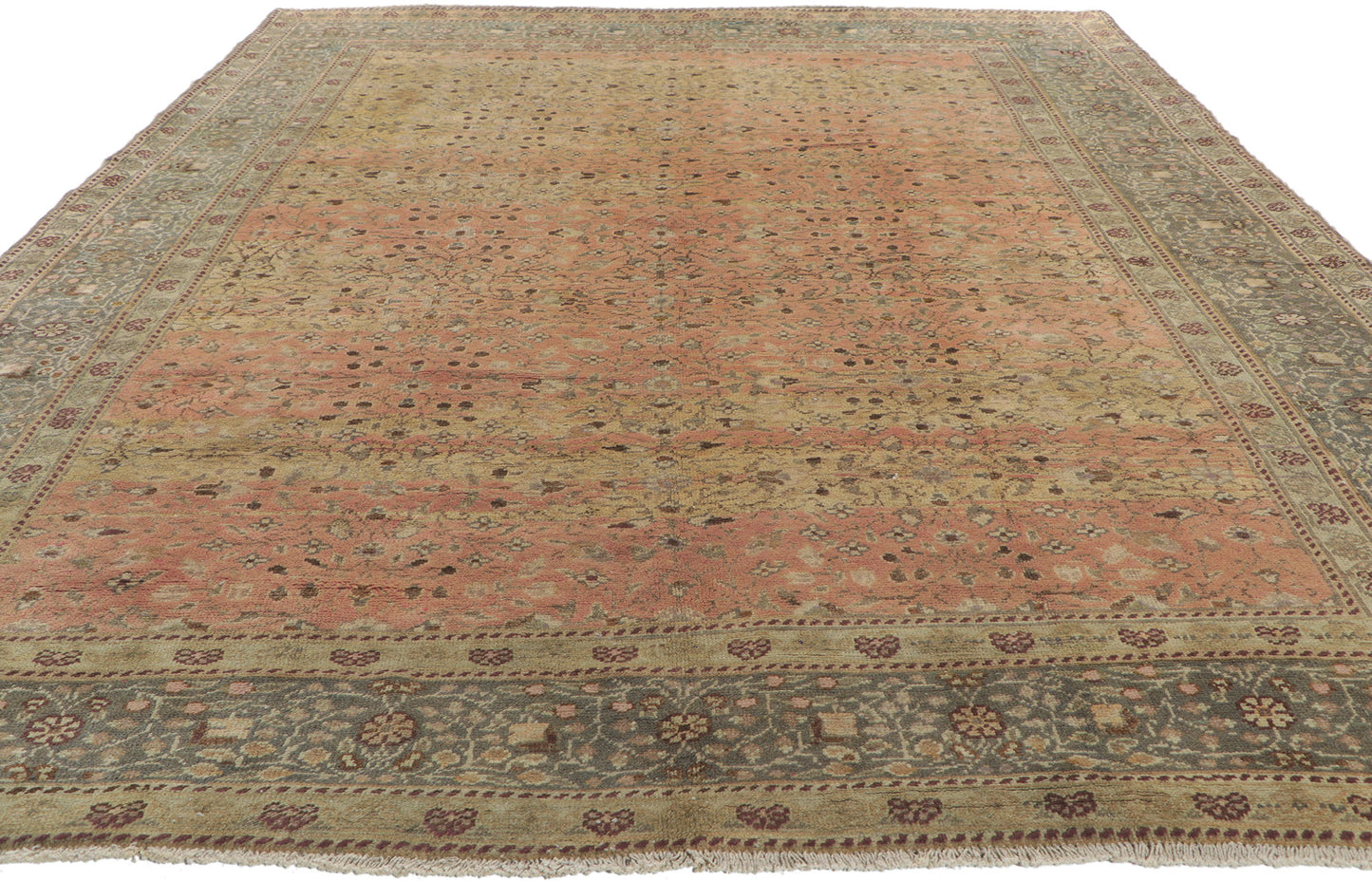 7 x 9 Antique Turkish Sivas Rug 50414