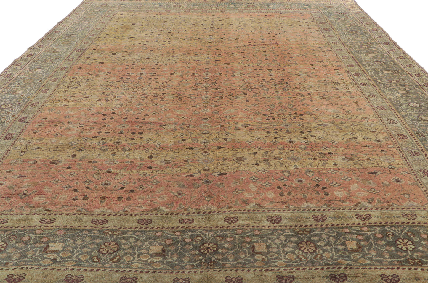 7 x 9 Antique Turkish Sivas Rug 50414