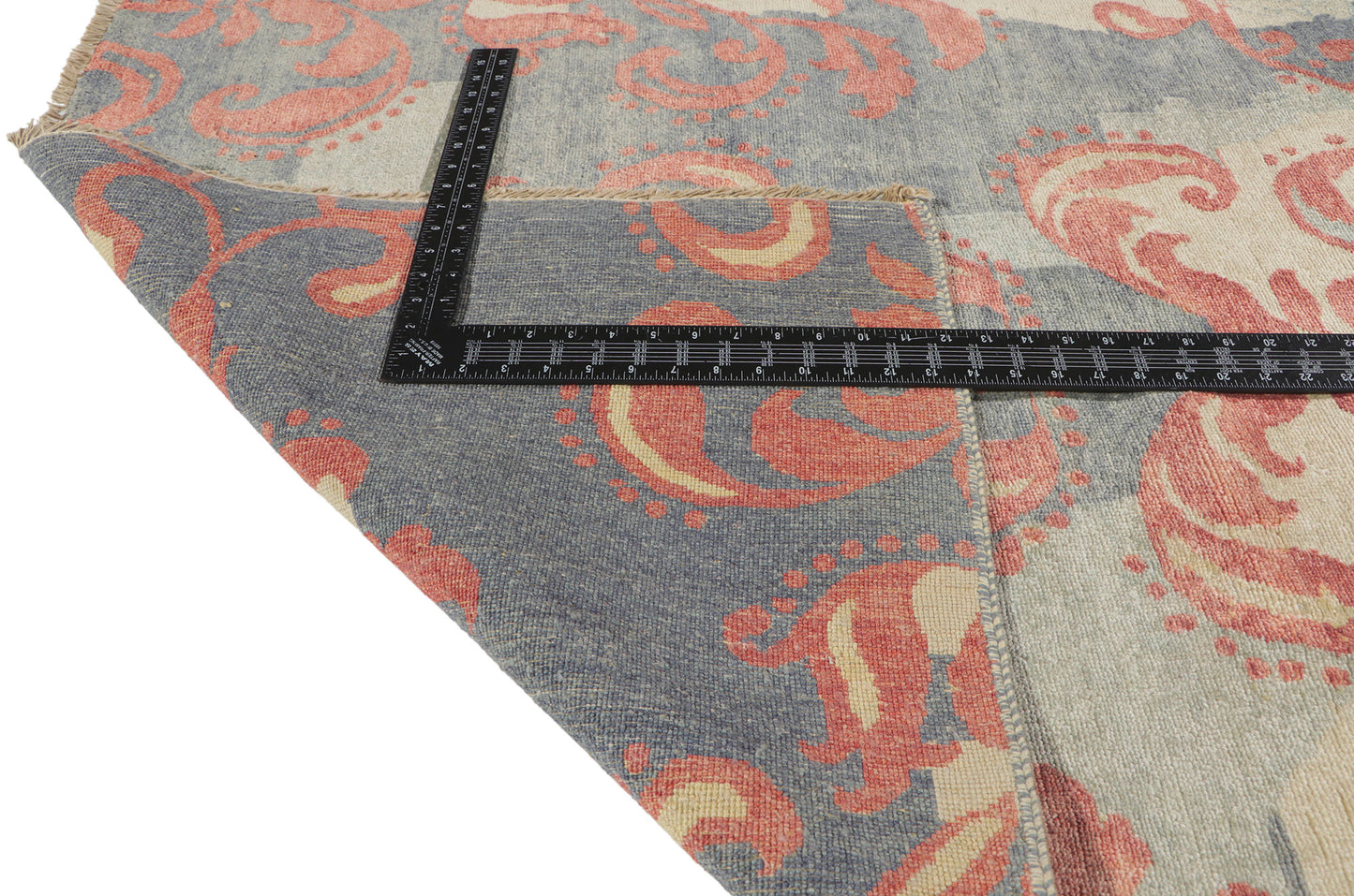 6 x 9 Contemporary Abstract Damask Area Rug 80743