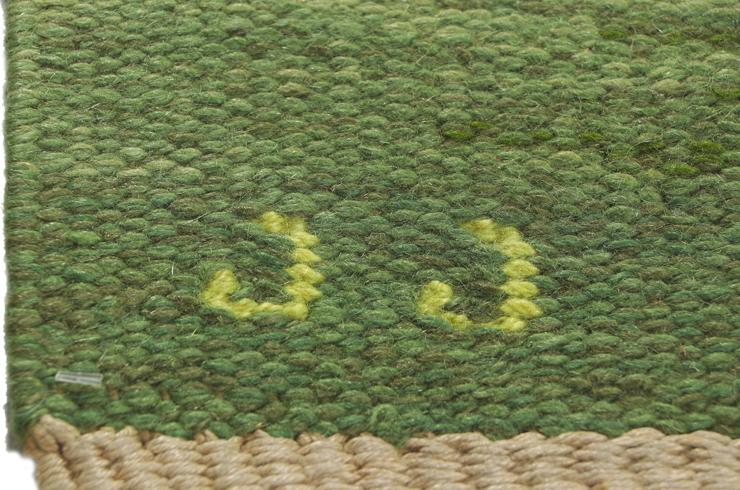 6 x 9 Judith Johansson Vintage Swedish Rollakan Rug 78489