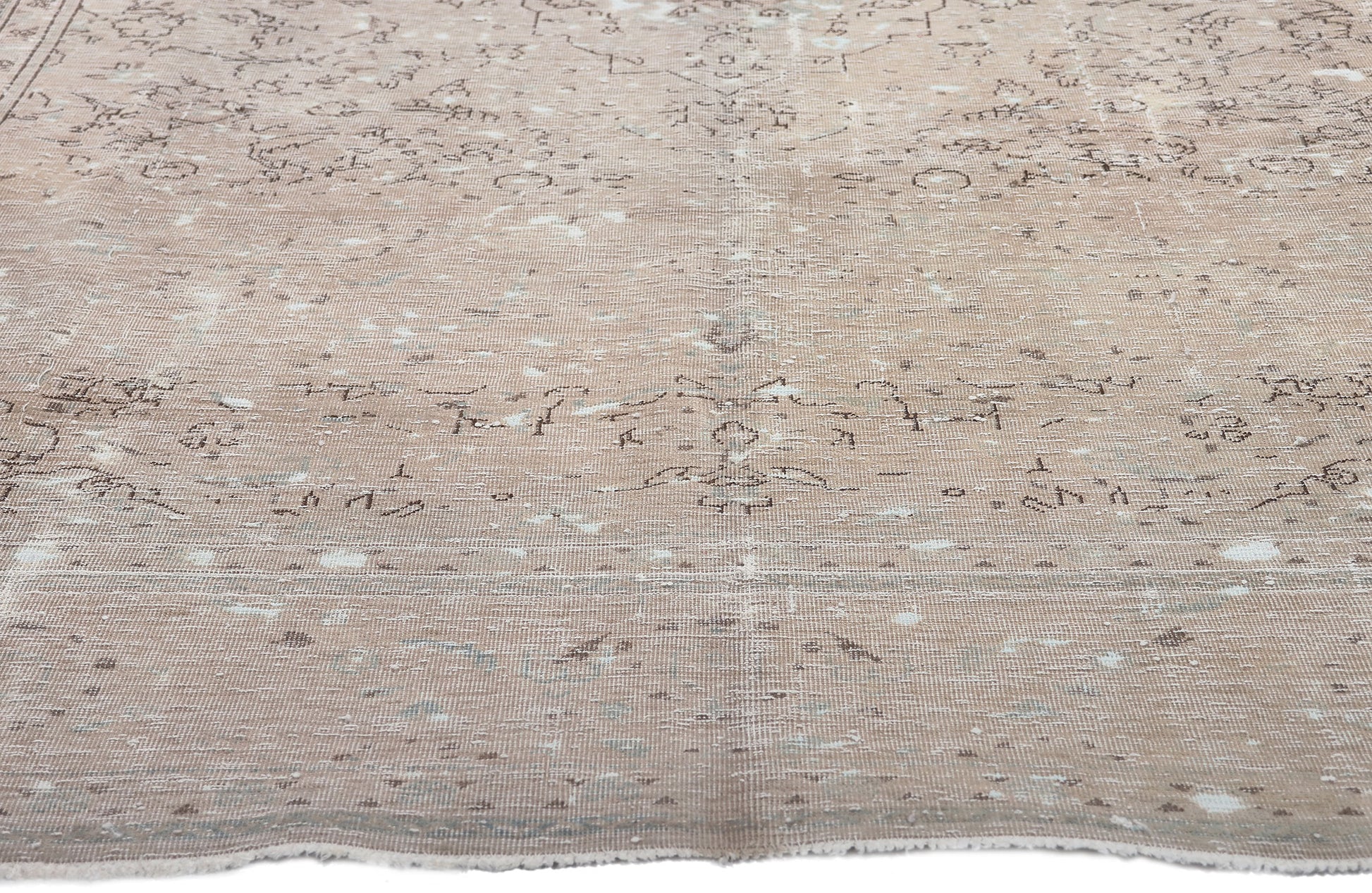 6 x 10 Vintage Persian Tabriz Rug 78588