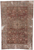 6 x 10 Antique Persian Tabriz Rug 78599
