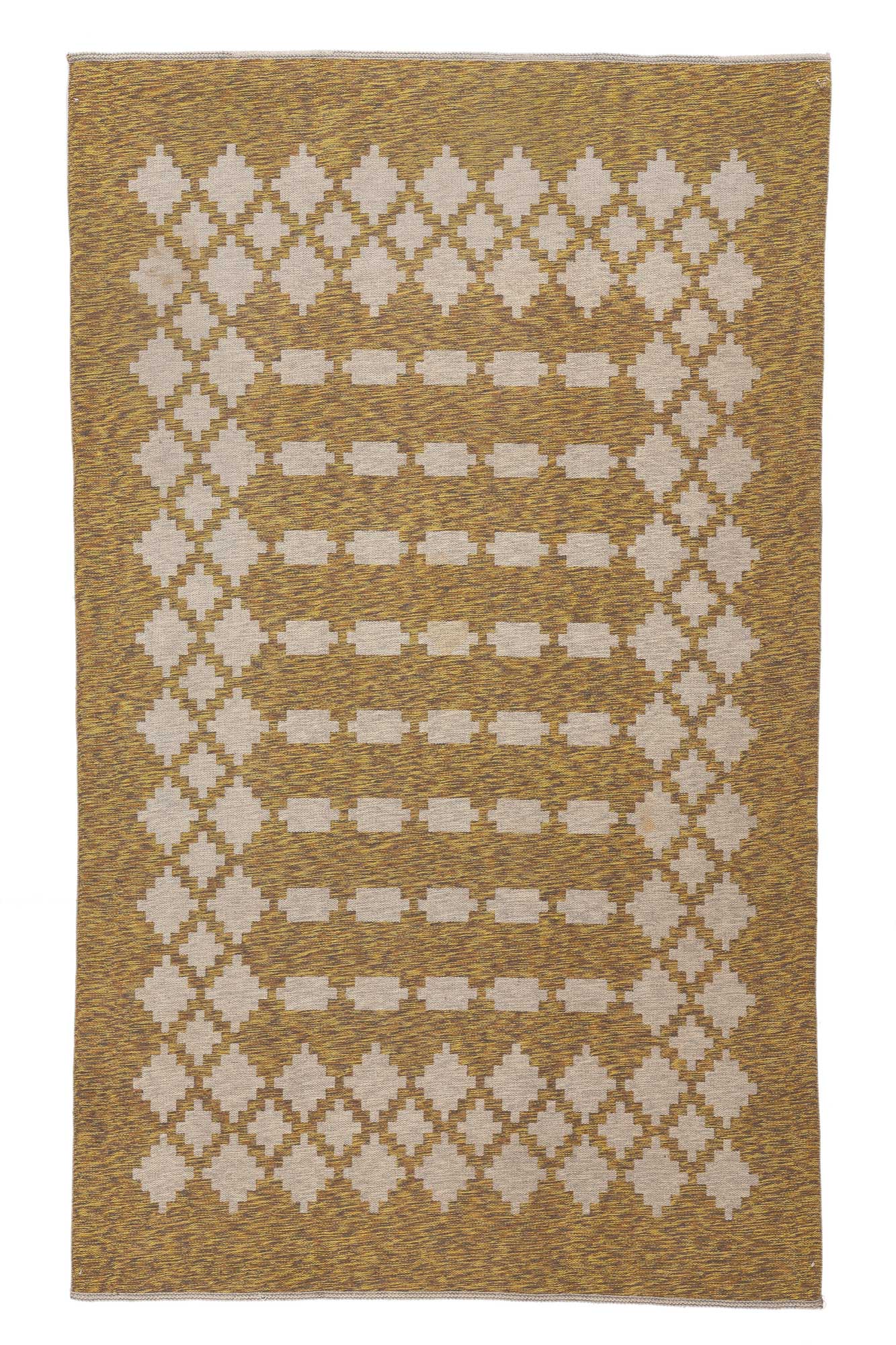 6 x 10 Vintage Reversible Swedish Rollakan Rug 74982