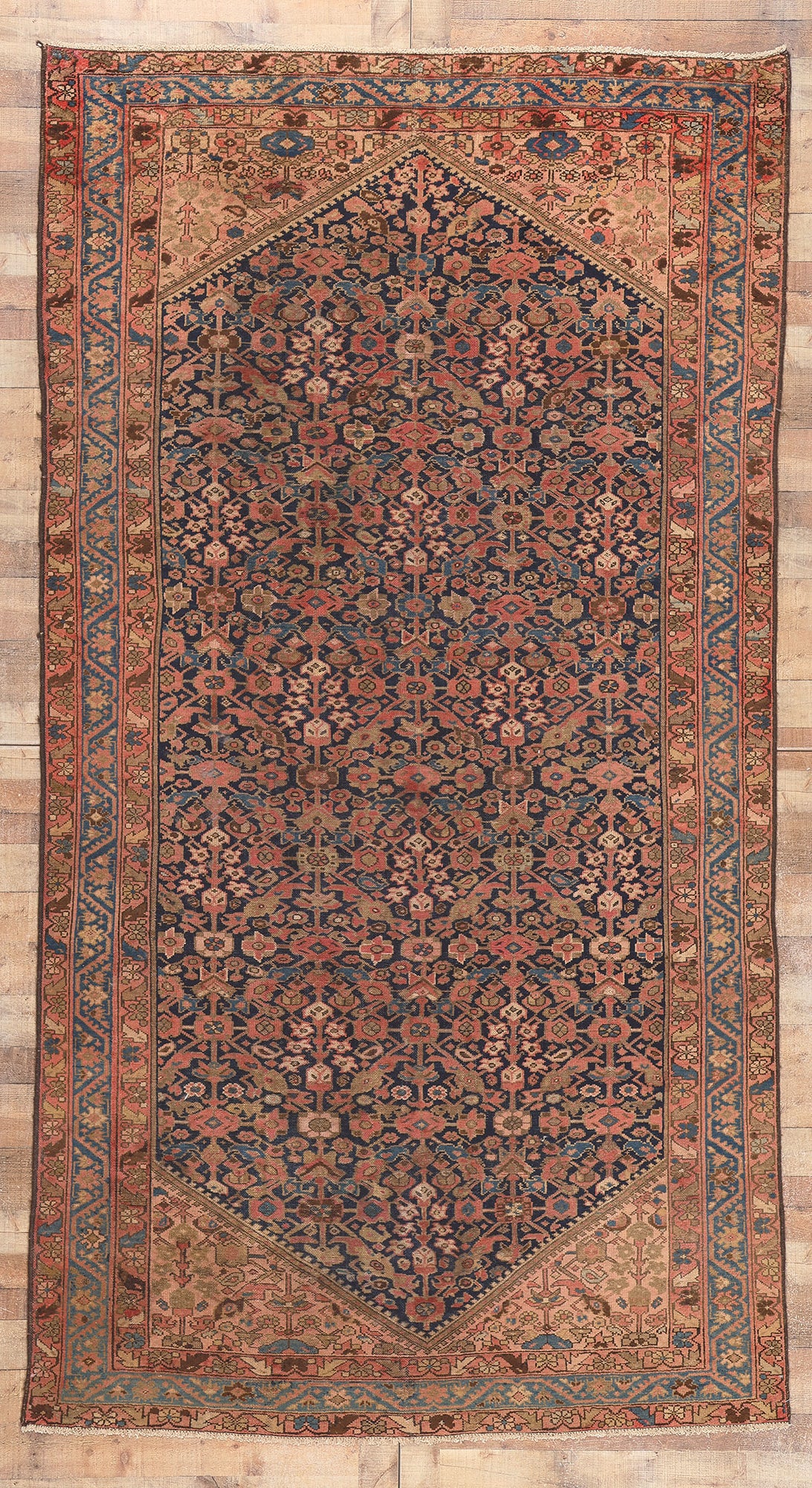6 x 12 Antique Persian Malayer Rug 75374