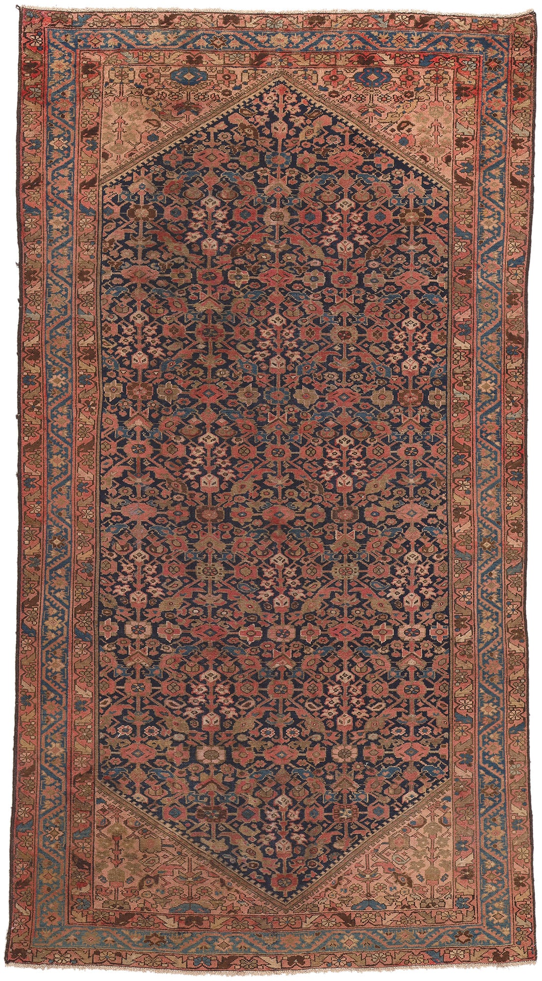 6 x 12 Antique Persian Malayer Rug 75374