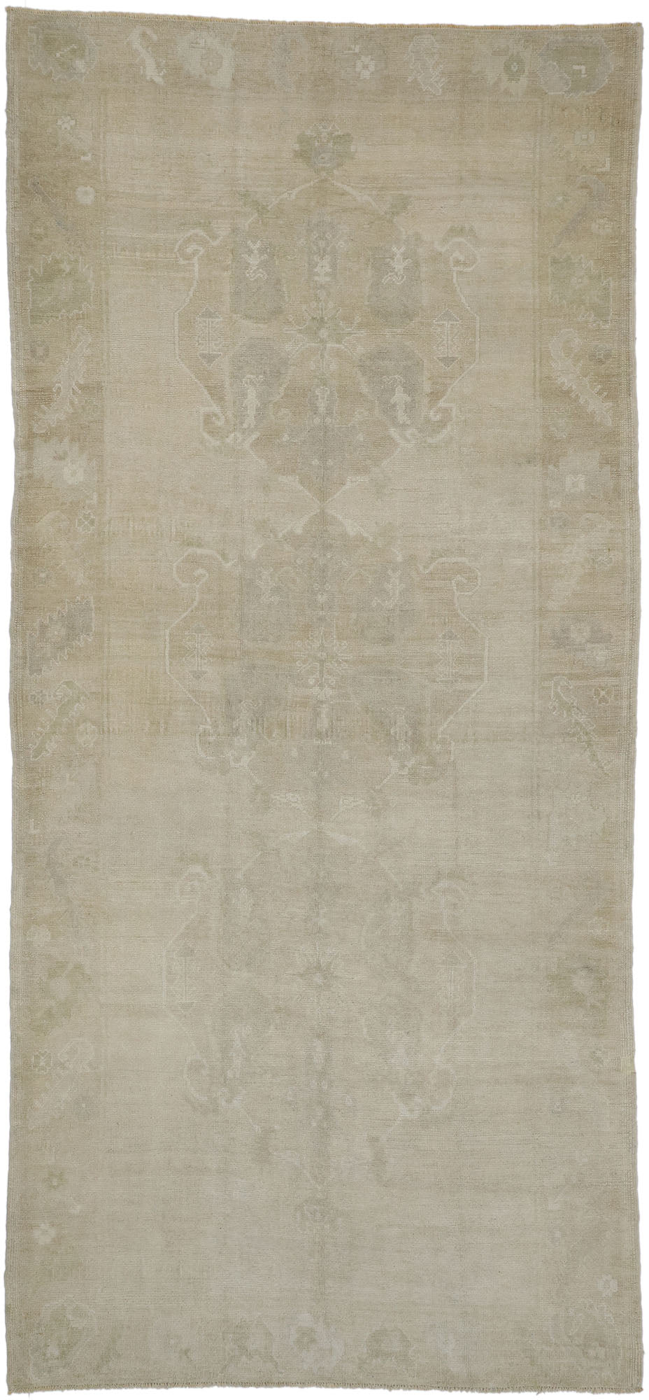 6 x 12 Vintage Turkish Oushak Rug 52473