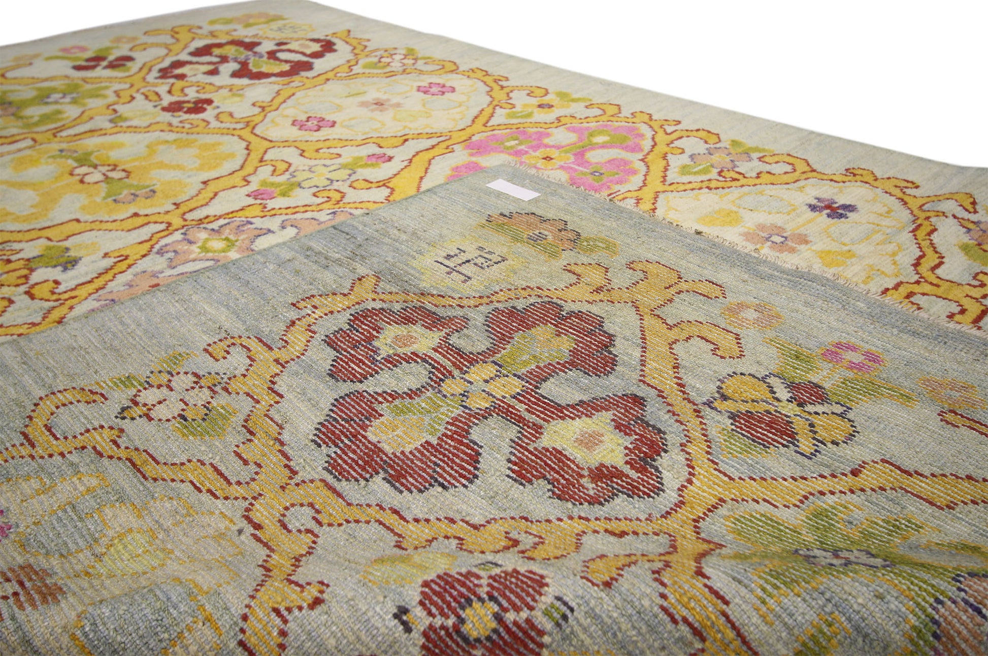 6 x 8 Colorful Turkish Oushak Rug 60760