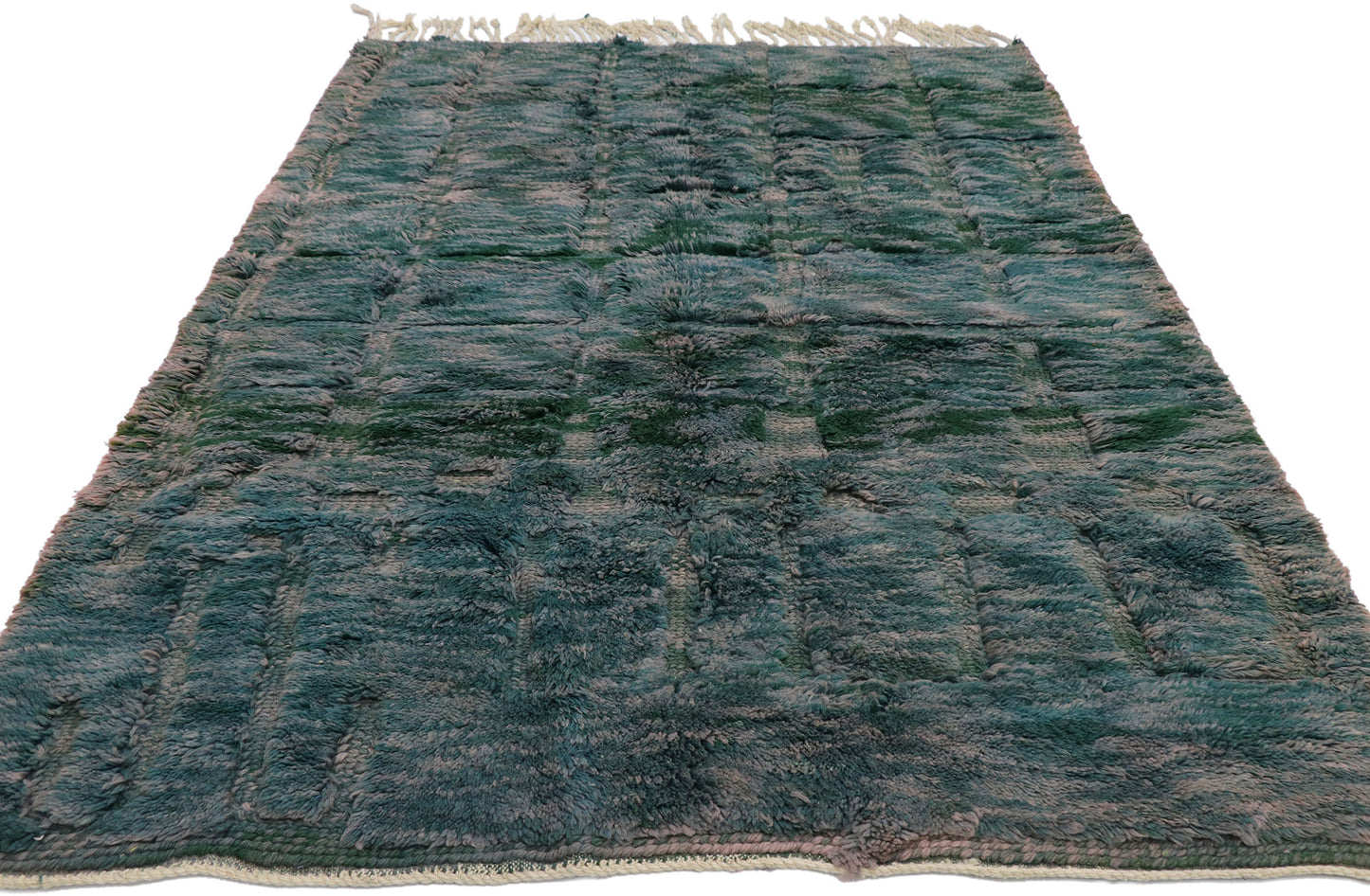 6 x 8 Modern Earth-Tone Moroccan Rug 21130