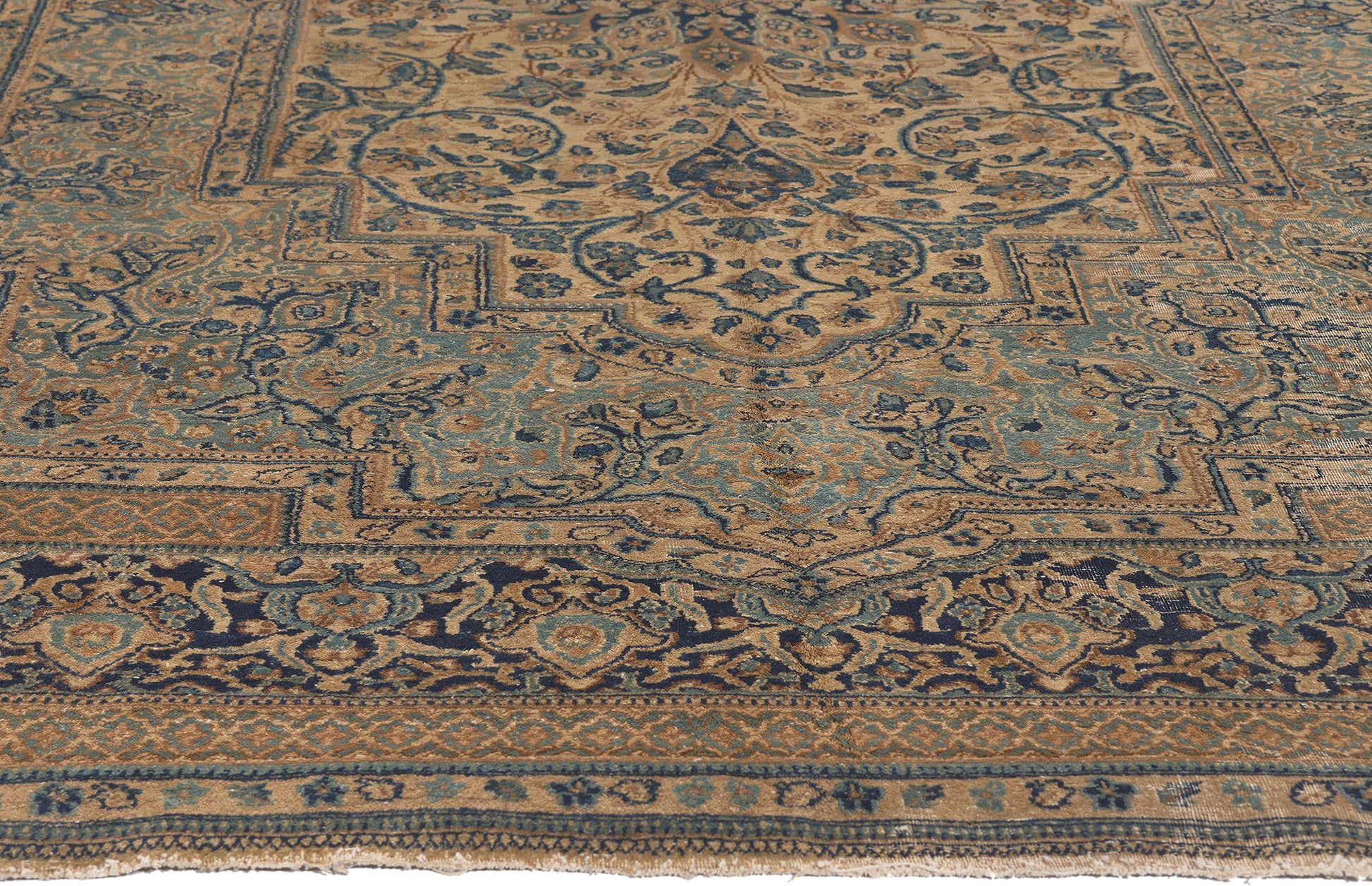 6 x 9 Antique Persian Kerman Rug 73657