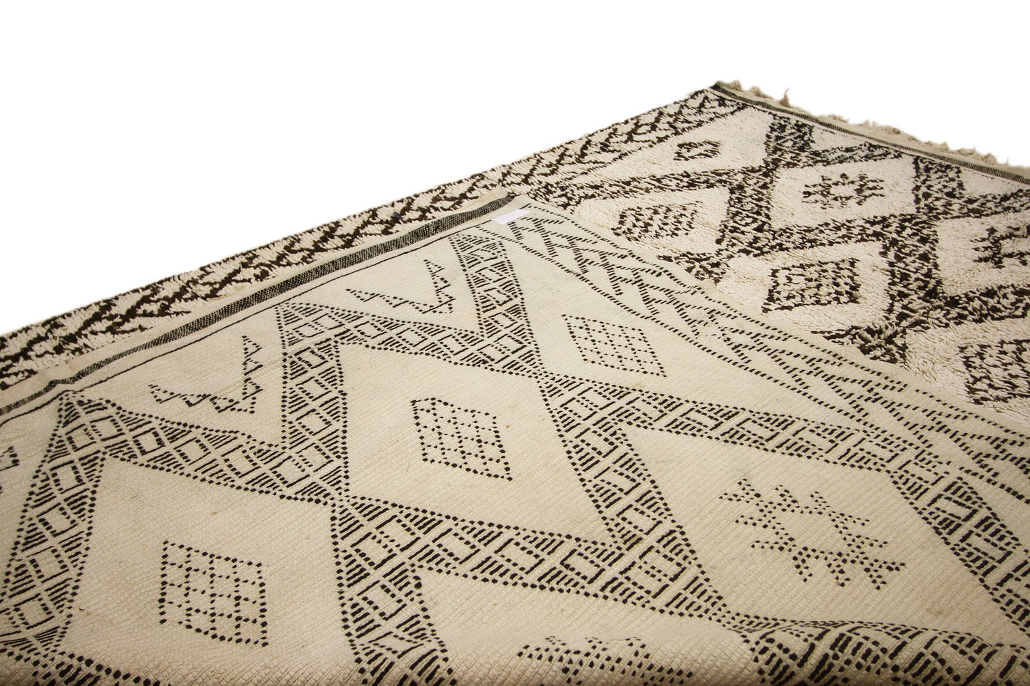 6 x 9 Vintage Moroccan Beni Ourain Rug 20745