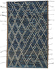 6 x 9 Earth-Tone Moroccan Rug 80821