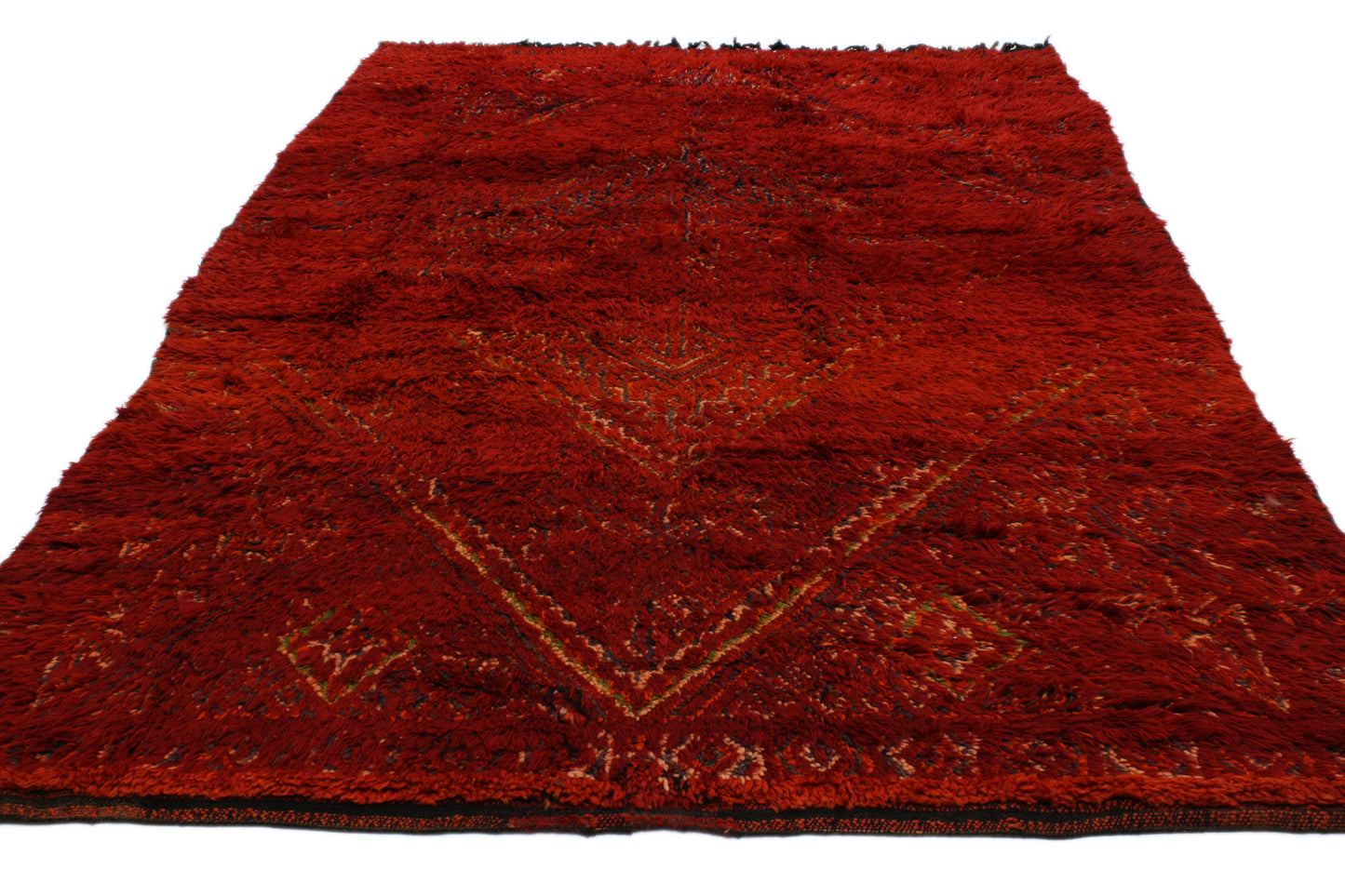 6 x 9 Vintage Beni MGuild Moroccan Rug 20116
