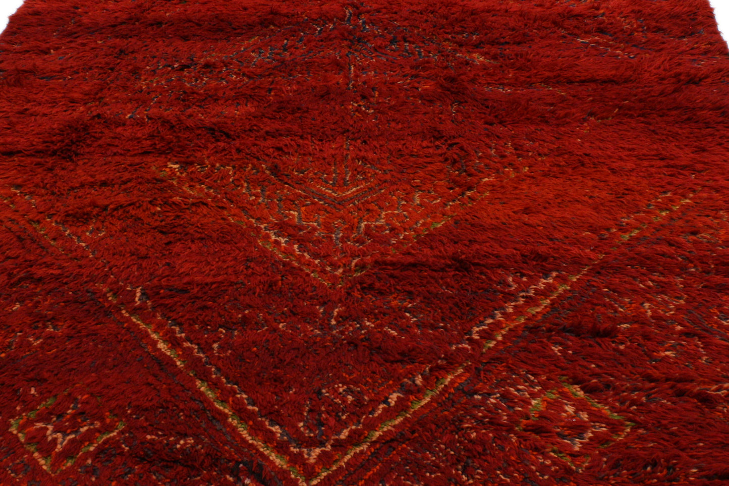 6 x 9 Vintage Beni MGuild Moroccan Rug 20116