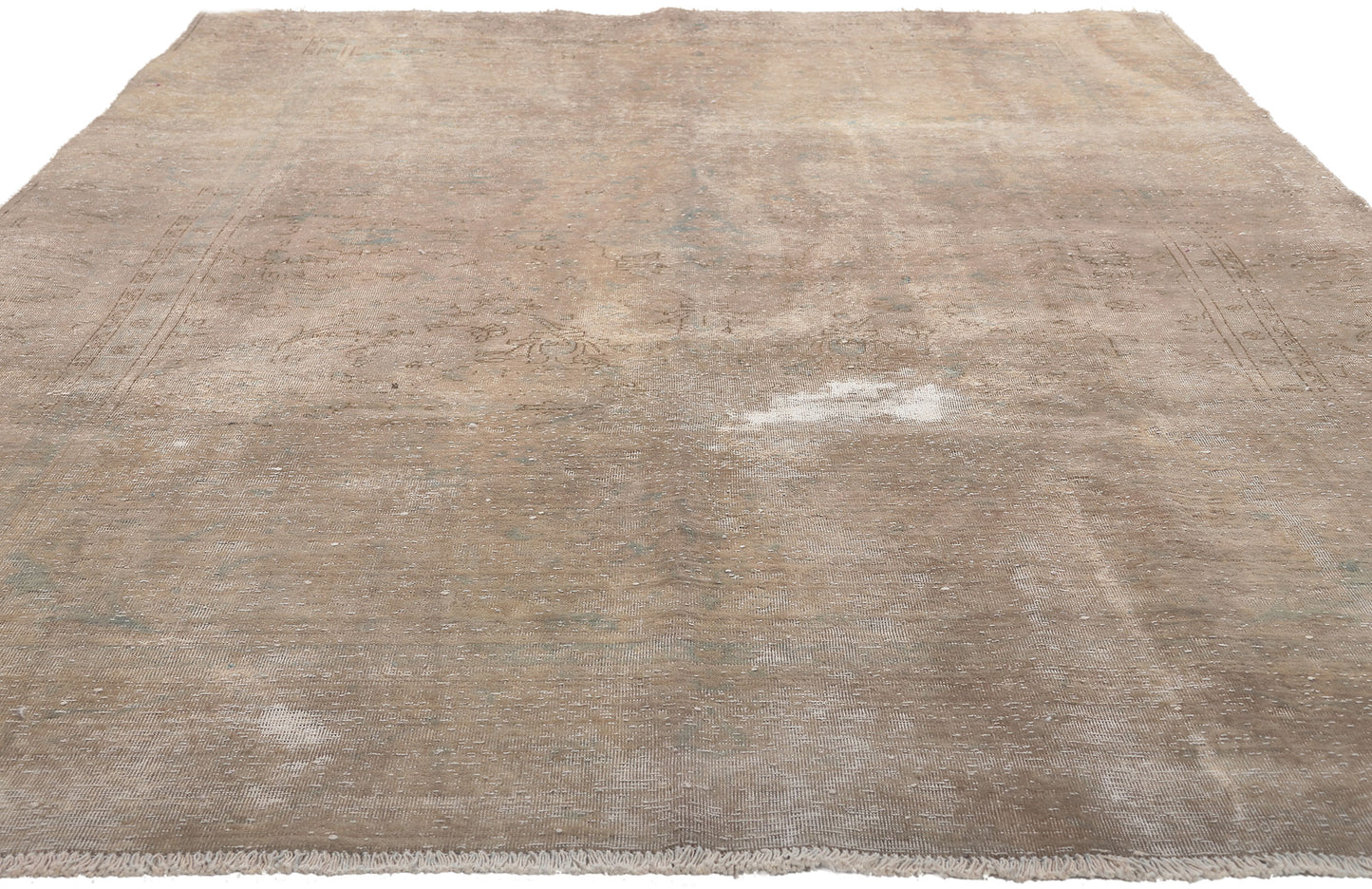 6 x 9 Antique Persian Kashan Rug 78600