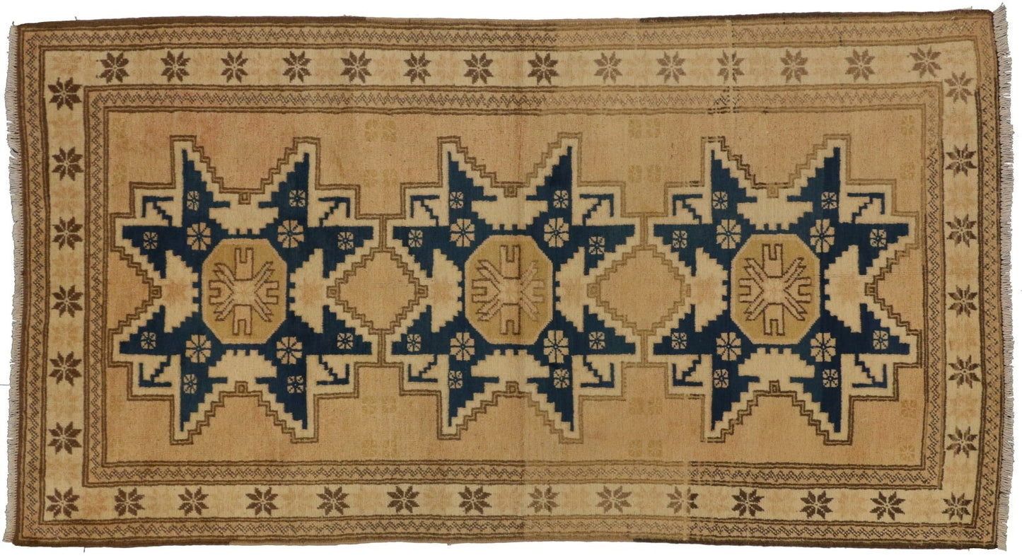 3 x 6 Vintage Oushak Rug 70134