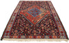 4 x 4 Vintage Persian Bijar Rug 70215