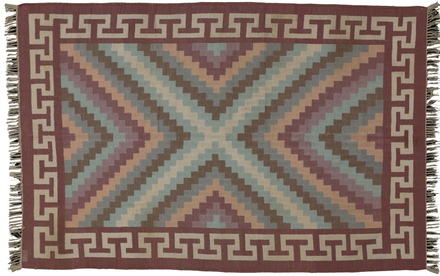 6 x 9 Dhurrie Rug 70508