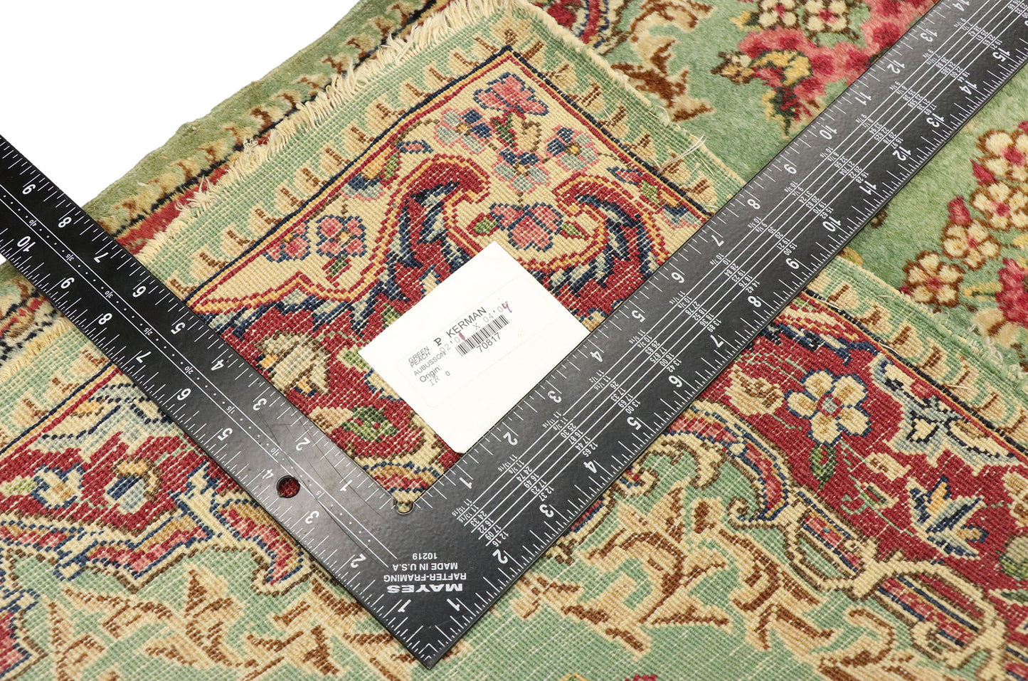 2 x 4 Antique Persian Kerman Rug 70817