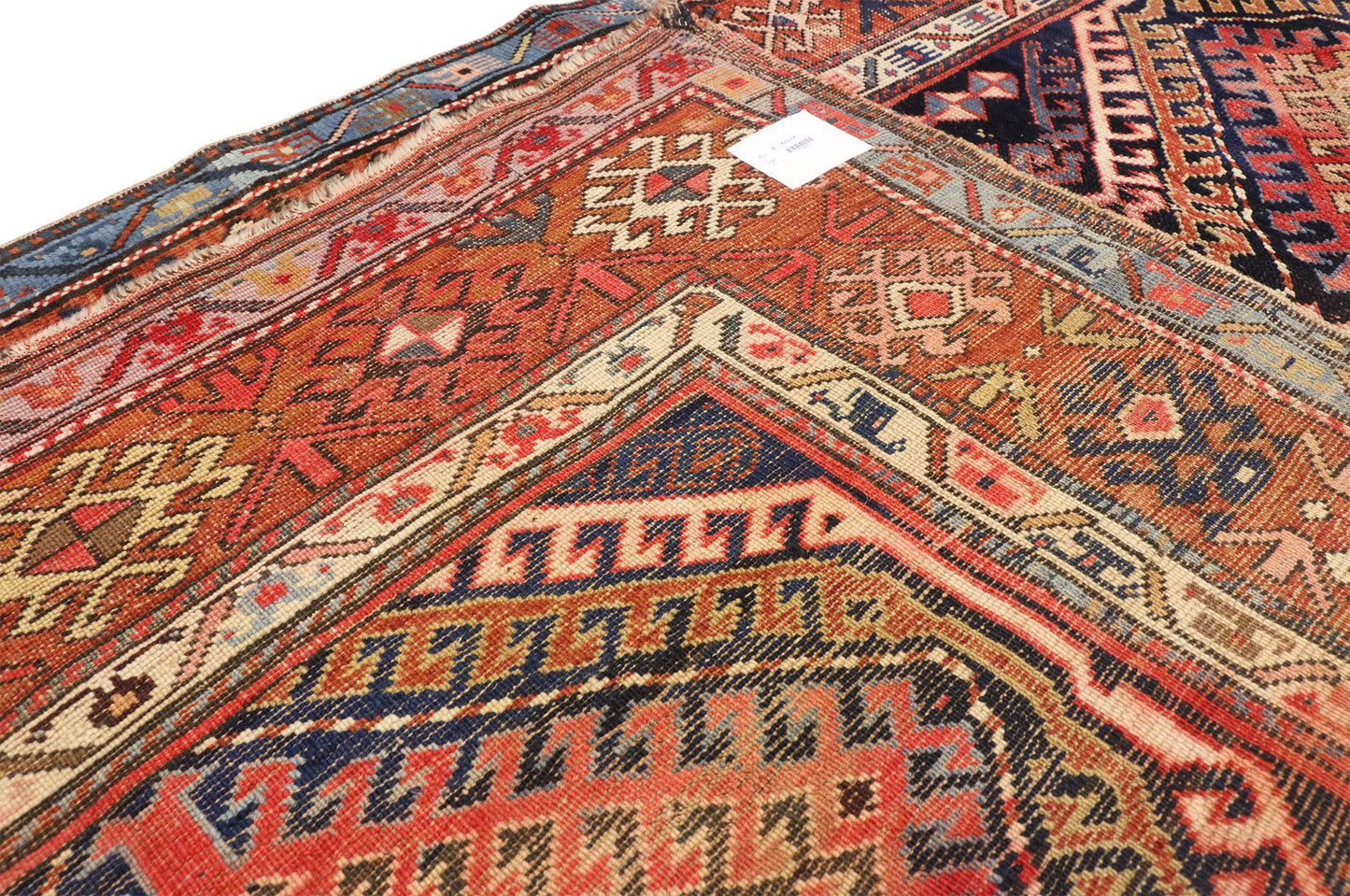 4 x 8 Antique Caucasian Kazak Rug 70950