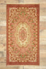 2 x 4 Vintage Machine-Made Aubusson Rug 71037
