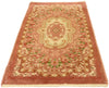 2 x 4 Vintage Machine-Made Aubusson Rug 71037