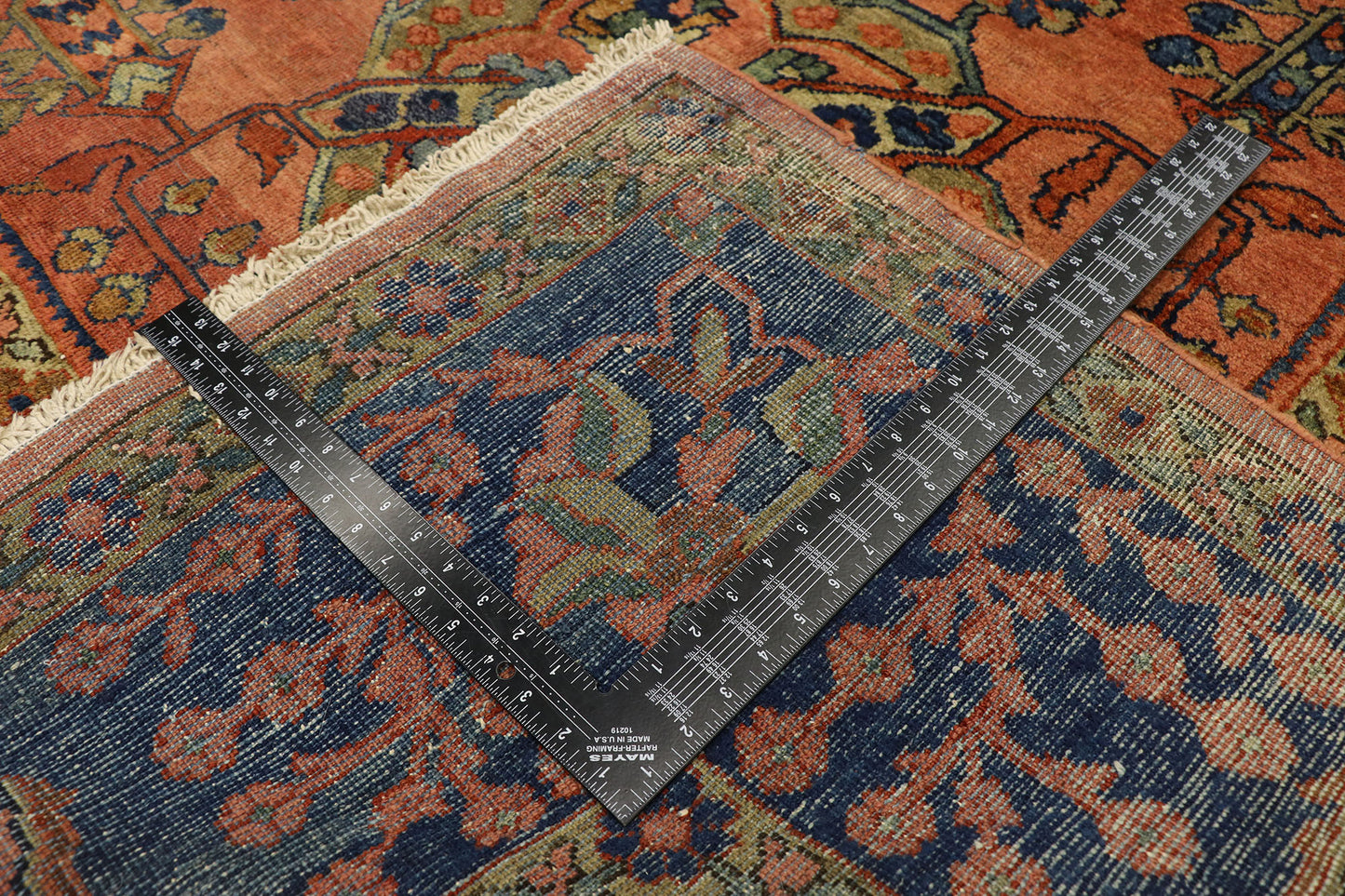 10 x 13 Antique Mahal Rug 71518
