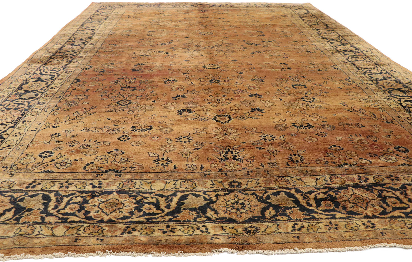 9 x 15 Vintage Turkish Sparta Rug 71695
