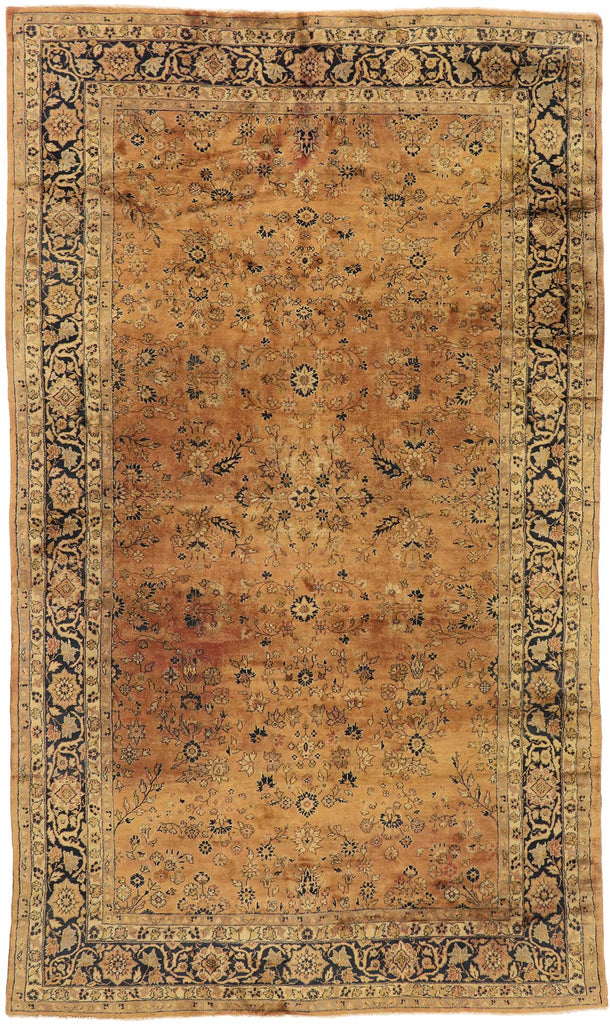 9 x 15 Vintage Turkish Sparta Rug 71695