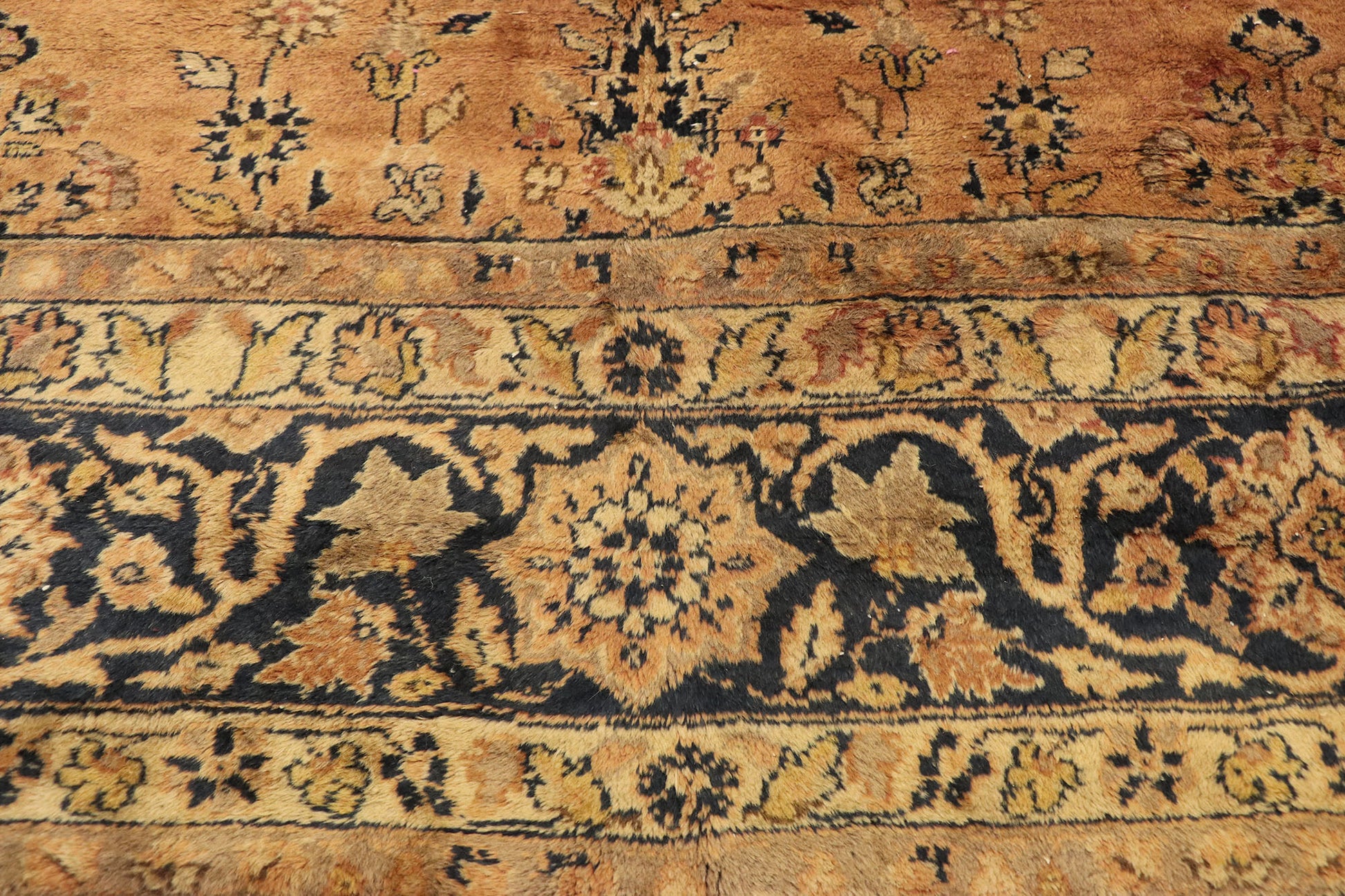 9 x 15 Vintage Turkish Sparta Rug 71695