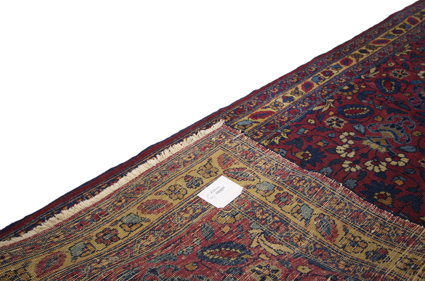 3 x 12 Antique Persian Mashhad Rug 71710